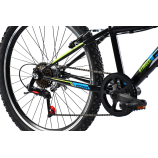 Adria Stinger 24" gyerek kerékpár Fekete-Kék