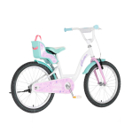 Visitor Lovely Princess 20 fehér-menta királylányos gyerek kerékpár