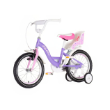 Visitor Lovely Princess 16 királylányos gyerek kerékpár lila
