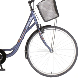 Venssini Diamante 26 acélkék női városi kerékpár