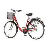 Venssini Diamante 28 bordó női városi kerékpár