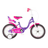 Visitor Princess 16 királylányos gyerek kerékpár lila