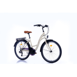 Corelli Glowie 28 könnyűvázas női trekking kerékpár 51 cm Krém