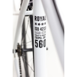 Csepel Royal 4* férfi fixi kerékpár 60 cm Fehér