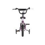 KPC FluoBike Rabbit nyuszis VILÁGÍTÓS 12 lila fluoreszkáló gyermek kerékpár