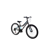 Capriolo Diavolo 400 24" gyerek kerékpár Fekete-Kék