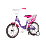 Visitor Princess 16 királylányos gyerek kerékpár lila