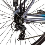 Csepel Traction 100 21" kék-ezüst férfi trekking kerékpár