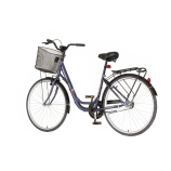 Venssini Diamante 26 acélkék női városi kerékpár