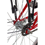 Csepel Budapest A 26 kontrás városi kerékpár Piros 2024