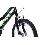 Capriolo Diavolo 16 gyerek kerékpár Fekete-Zöld