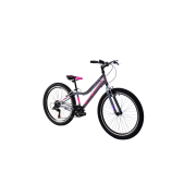 Capriolo Diavolo 400 24" gyerek kerékpár Grafit-Rózsaszín