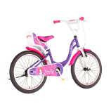 Visitor Princess 20 lila királylányos gyerek kerékpár