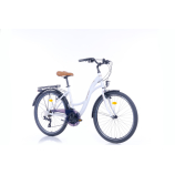 Corelli Glowie 28 könnyűvázas női trekking kerékpár 44 cm Fehér