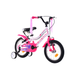 Capriolo Kido 14 gyerek kerékpár Fehér-Rózsaszín