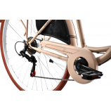 Capriolo Diana 6 sebességes női városi kerékpár 18" Mattbézs