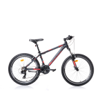 Corelli Via 1.3 24" gyerek MTB könnyűvázas kerékpár Szürke