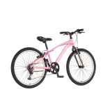 KPC FluoBike Bloom VILÁGÍTÓS 24 rózsaszín fluoreszkáló gyermek kerékpár