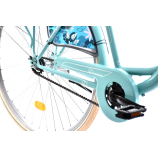 Capriolo Diana 1 sebességes női kontrás városi kerékpár 20" Türkiz