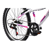 Adria Stinger 24" gyerek kerékpár Fehér-Rózsaszín