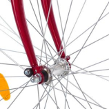 Csepel Velence 28 kontrás városi kerékpár Bordó