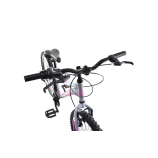 Adria Stinger 24" gyerek kerékpár Grafit-Rózsaszín