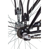 Csepel Budapest férfi 21" agyváltós városi kerékpár Fekete 2024