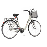 Venssini Diamante 26 szürke női városi kerékpár