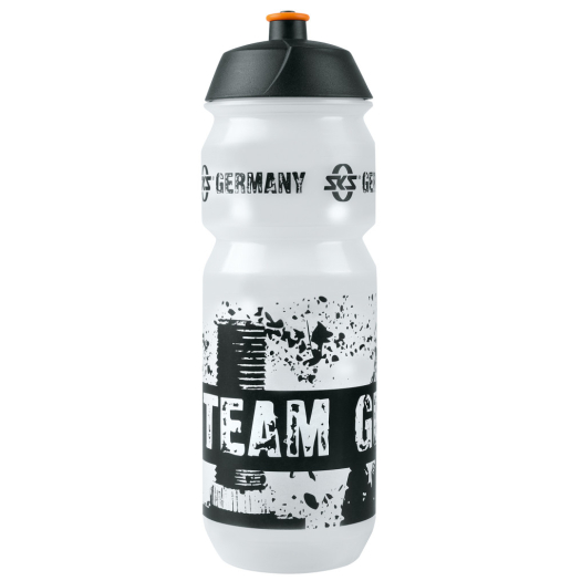 SKS Team Germany kulacs [átlátszó-fekete, 750 ml]