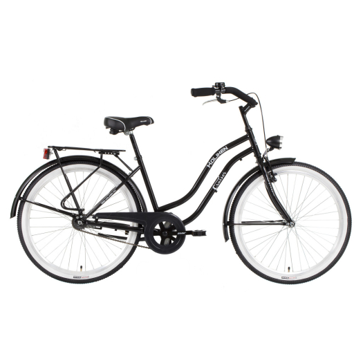 Koliken Cruiser kontrás női kerékpár Fekete