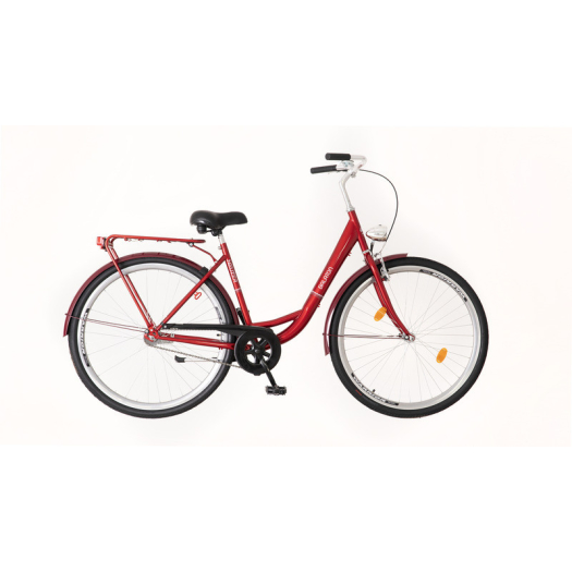 Neuzer Balaton 26 1 seb. városi kerékpár Piros