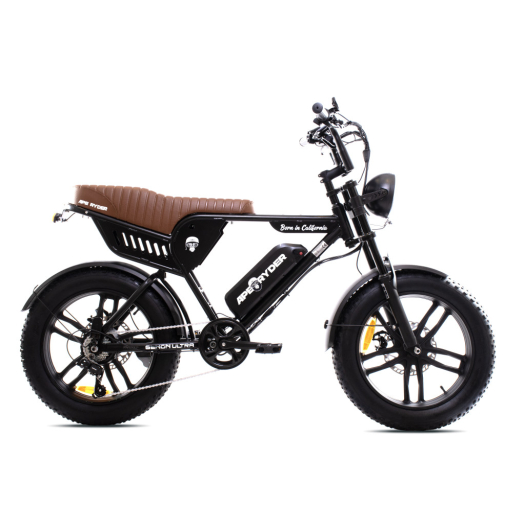 Ape Ryder Genon Ultra 2 Személyes Városi és Off-Road E-Bike pedelec/moped fekete