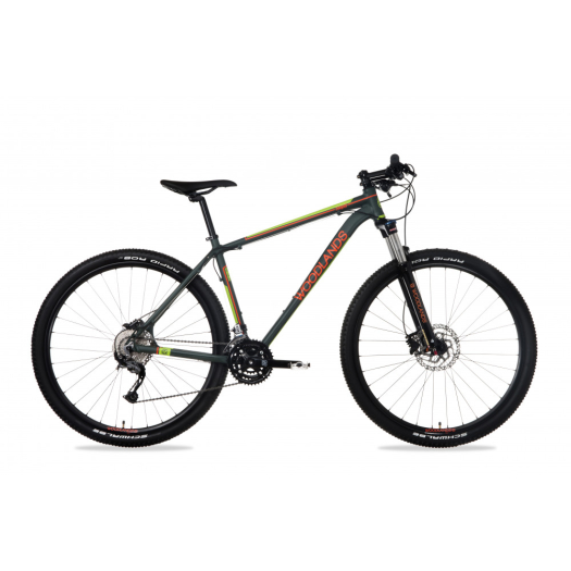 Woodlands Pro 2.1 29er MTB kerékpár 19" Sötétzöld
