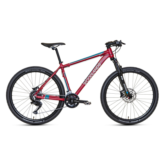 Woodlands Pro Cues 2.1 18SP 29"/19" MTB kerékpár Matt bordó
