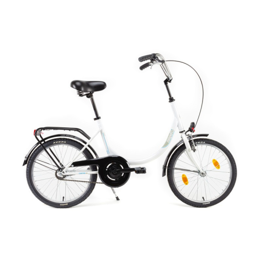 Csepel Camping kontrás merevvázas kerékpár Fehér