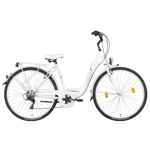 Koliken Sweet Bike 28 városi kerékpár Fehér
