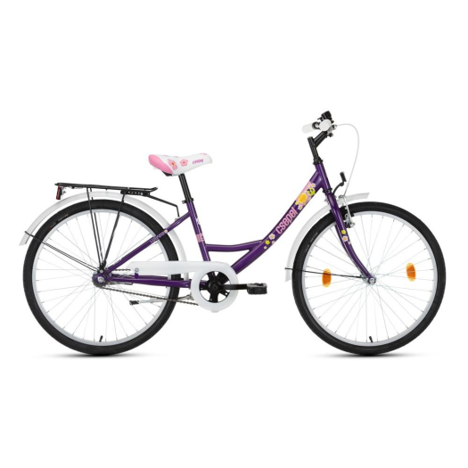 Csepel Hawaii 24 gyermek kerékpár Lila 2023