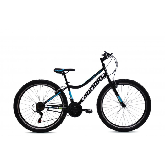 Capriolo Diavolo 600 26" gyermek MTB kerékpár 14" Fekete-Kék