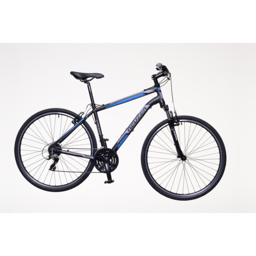 Neuzer X200 férfi 19" crosstrekking kerékpár Fekete-Kék
