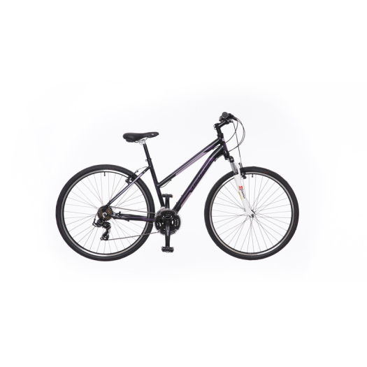 Neuzer X100 női 17" crosstrekking kerékpár Fekete-Lila