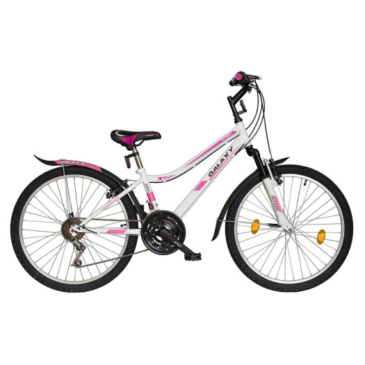 Galaxy MT220 gyerek kerékpár Fehér-Rózsaszín