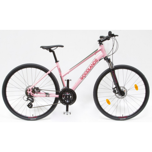 Woodlands Cross 1.1 női crosstrekking kerékpár 17" Rózsaszín