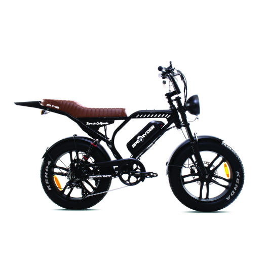Ape Ryder Mandril Ultra 2 Személyes Városi és Off-Road E-Bike pedelec/moped fekete