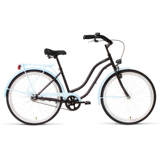 Koliken Cruiser kontrás női kerékpár Fekete-Kék