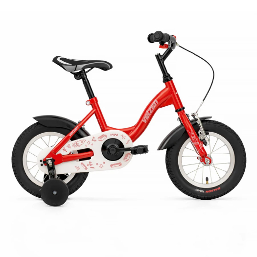 Koliken Velzen12 gyerek kerékpár Piros