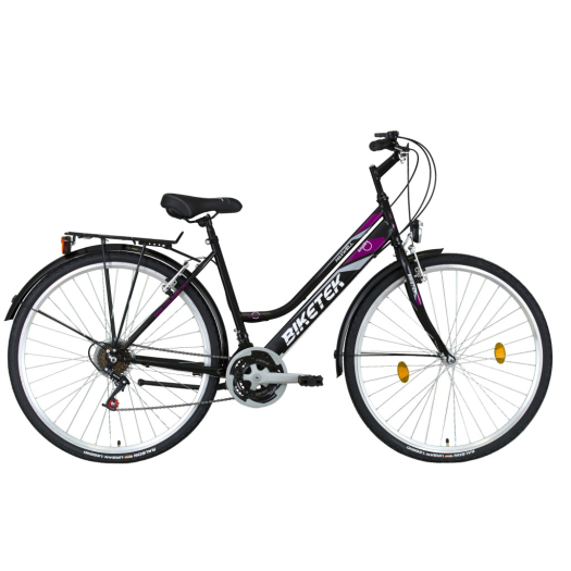 Biketek Maxwell női trekking kerékpár Fekete