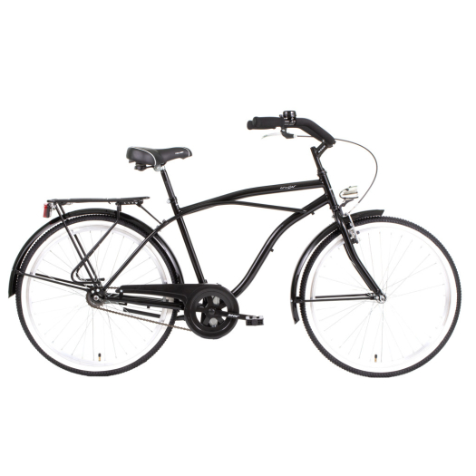 Koliken Cruiser kontrás férfi kerékpár Fekete