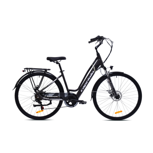 Capriolo E-bike City pedelec kerékpár Grafit