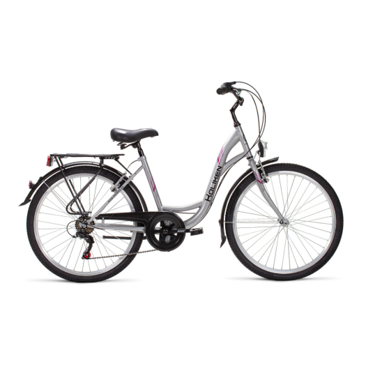 Koliken Sweet Bike 26 városi kerékpár ezüst
