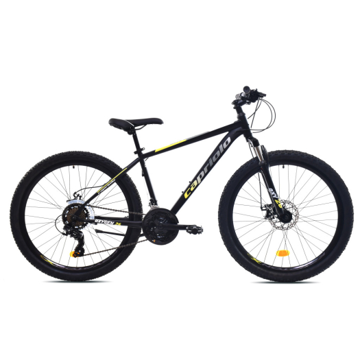 Capriolo Oxigen 26" gyerek MTB kerékpár 16" Fekete-Sárga